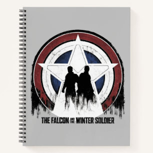 Carnet Silhouettes du bouclier du Faucon et du Soldat de