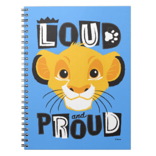 Carnet Simba  Bruyant Et Fier