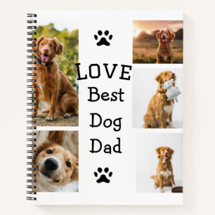Carnet Simple coloré animal ajouter nom photo collage