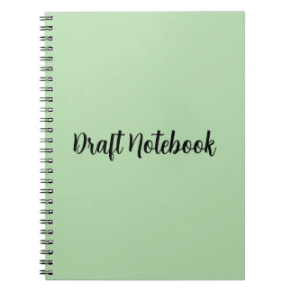 Carnet Simple Draft Book for School, homework & Projects