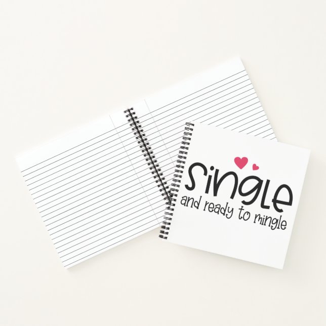 Carnet Simple et prêt à mélanger la Saint-Valentin | Carn (Intérieur)