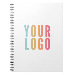 Carnet Simple logo entreprise promotionnel blanc