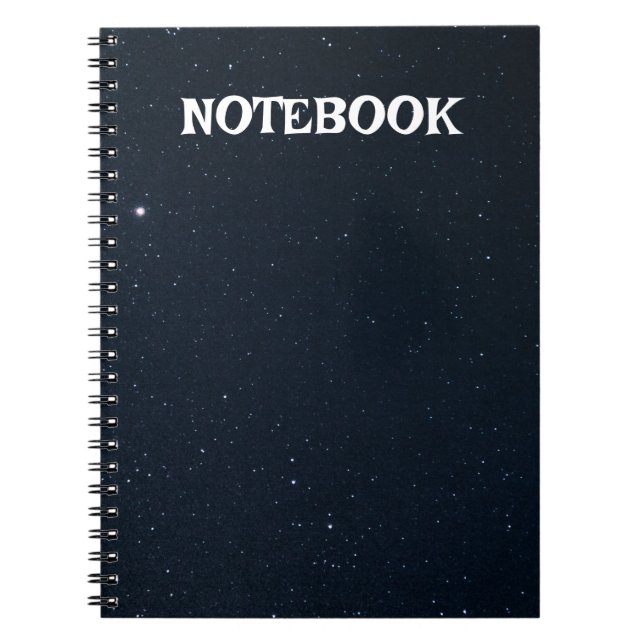Carnet Simple night NOTEBOOK (Devant)