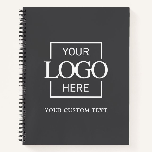 Carnet Simple Personalized Business Logo Promotional  (Devant)