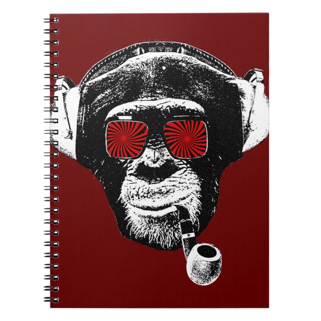 Carnet Singe fou (Devant)