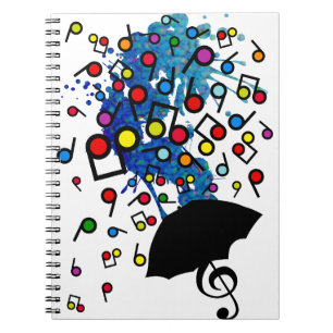 Carnet Singin' dans la pluie