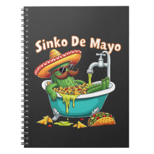 Carnet Sinko de Mayo"Funny Cinco de Mayo Cactus