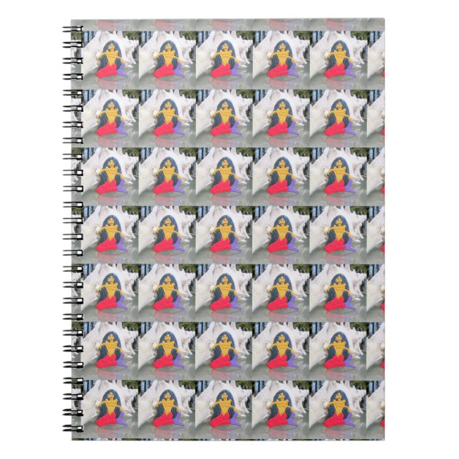carnet sirène assise (Devant)
