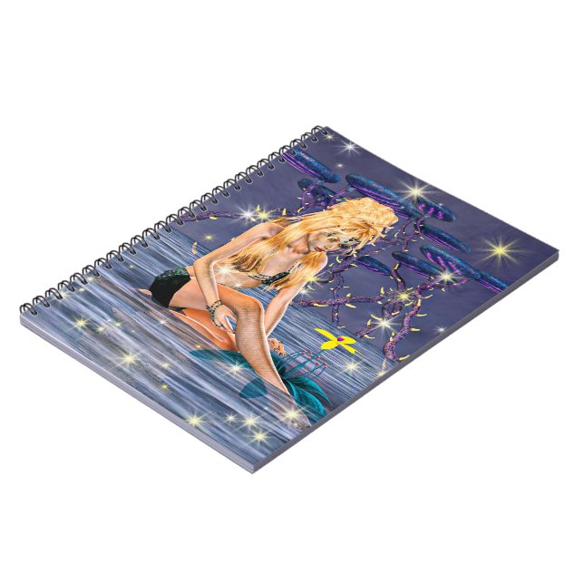 Carnet Sirène dorée (Côté gauche)