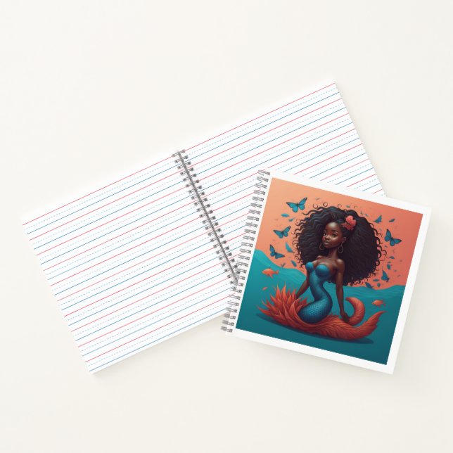 Carnet Sirène noire (Intérieur)