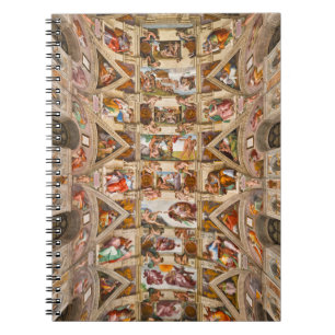 Carnet Sistine Chapel Ceiling, 1512 by Michelangelo