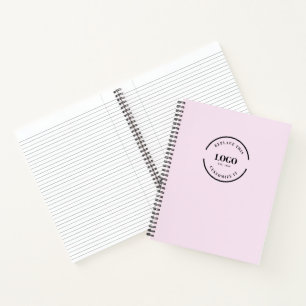 Carnet Site Web de l'entreprise avec logo personnalisé ro