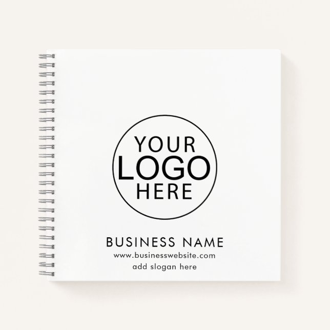 Carnet Site Web du logo d'entreprise personnalisé Événeme (Devant)