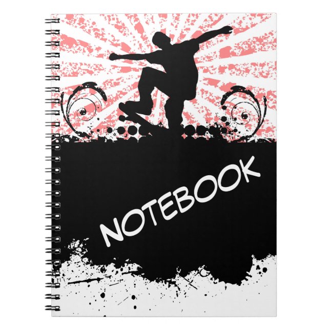 Carnet skateboard (Devant)
