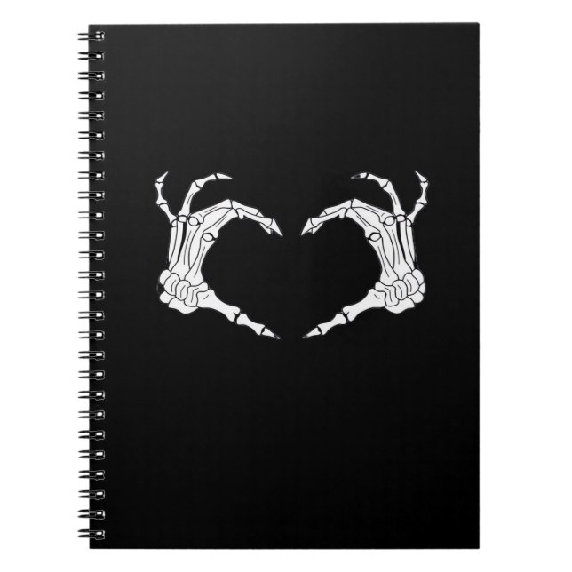 Carnet Skeleton Heart Hands Classic (Devant)