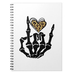 Carnet Skeleton Heart Hands Classic