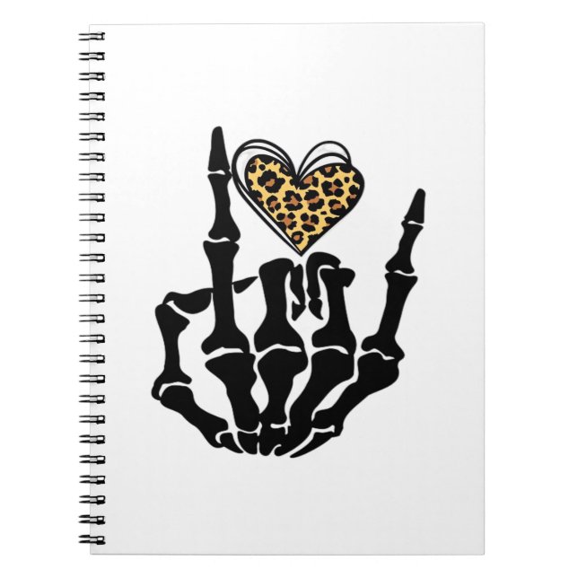 Carnet Skeleton Heart Hands Classic (Devant)