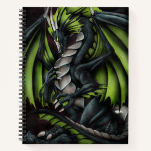 Carnet Sketbook Obsidian Dragon