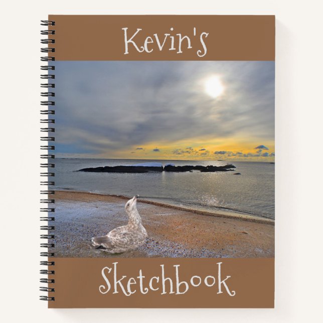 Carnet Sketbook Seashore (Devant)