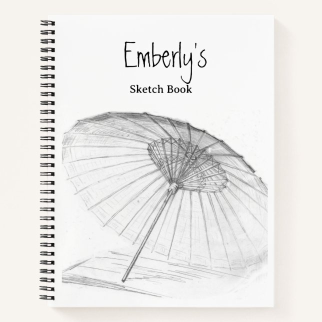 Carnet Sketch Book pour les artistes avec leur propre oeu (Devant)