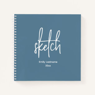 Carnet Sketch Sketchbook personnalisé