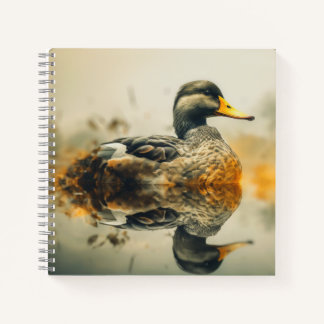 Carnet Sketchbook - Canard dans Tan001