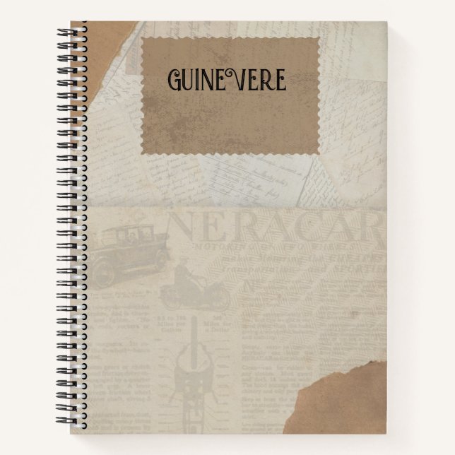 Carnet Sketchbook personnalisé (Devant)