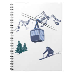 Carnet Ski Scene Sports d'hiver