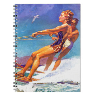 Carnet Skieur de l'eau par McClelland Barclay