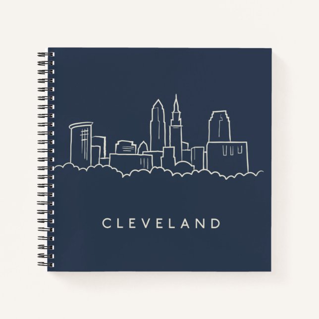 Carnet Skyline Cleveland Ohio (Devant)