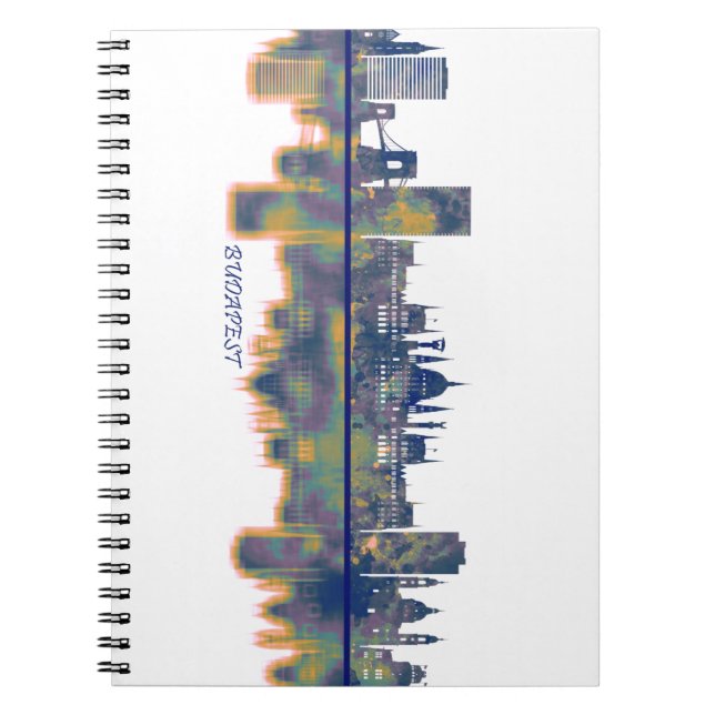 Carnet Skyline de Budapest (Devant)