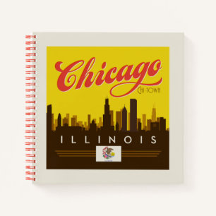 Carnet Skyline de l'Illinois