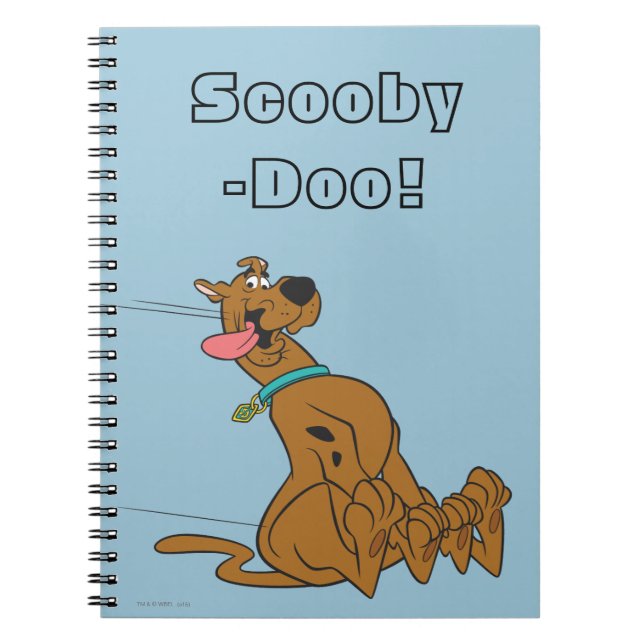 Carnet Slide Scooby-Doo Avec Sortie De Langue (Devant)