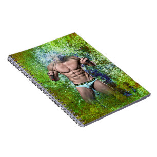 Carnet SlipperyJoe's homme adulte très musclé torse nu 