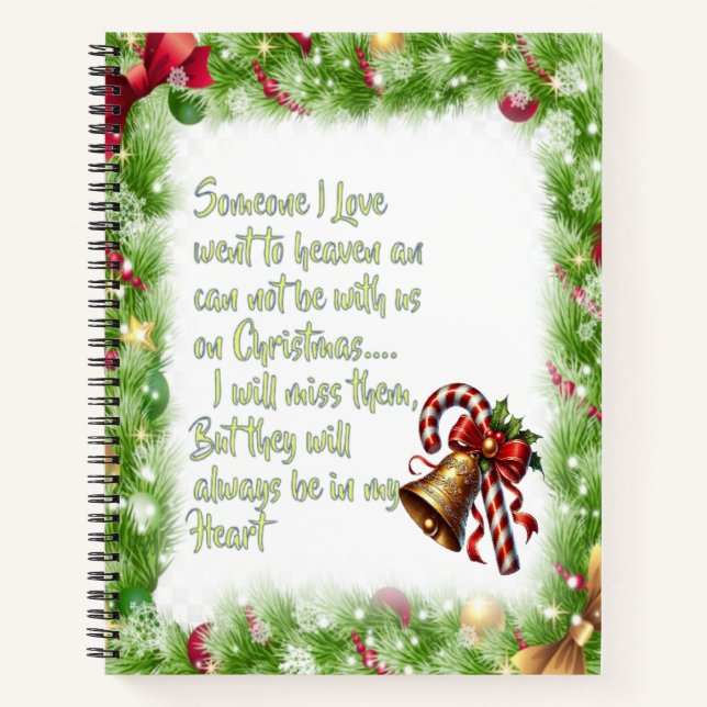 Carnet slogan de Noël (Devant)