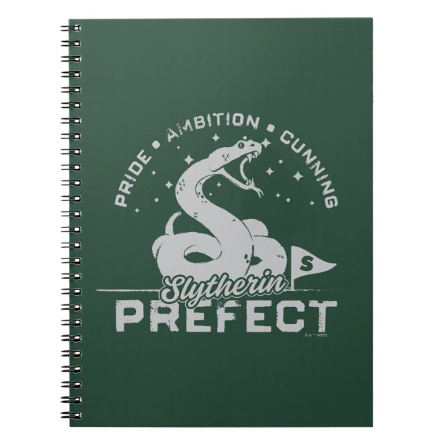 Carnet SLYTHERIN™ - Badge Préfet (Devant)