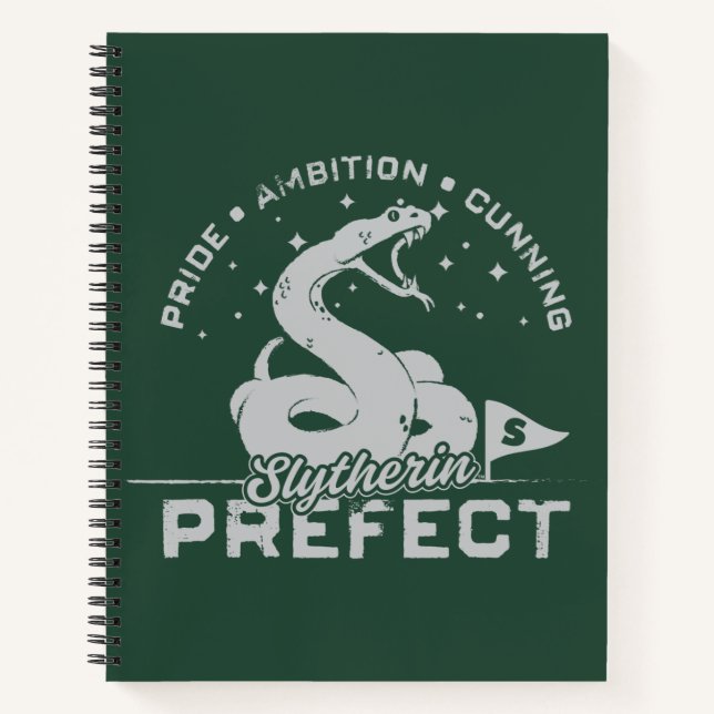Carnet SLYTHERIN™ - Badge Préfet (Devant)