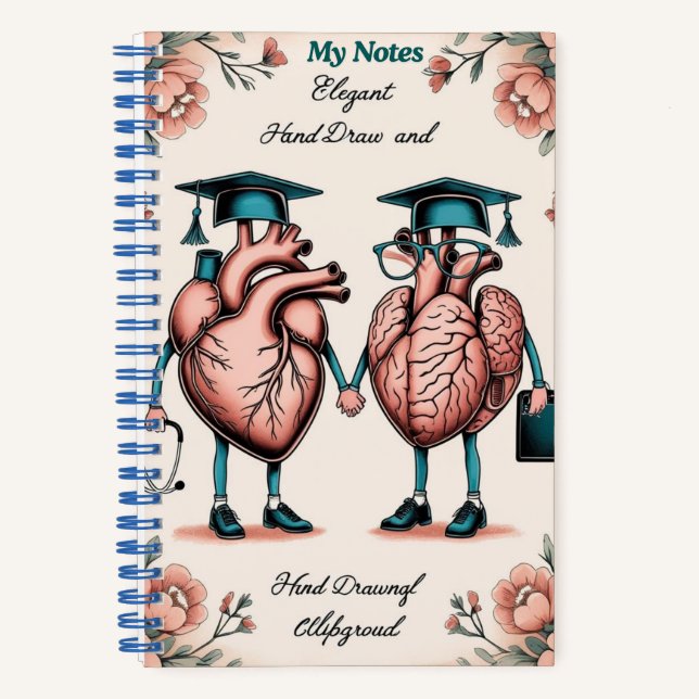 Carnet Smart & Sweet: Anatomy Study Notebook (Recto)