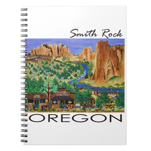 Carnet Smith Rock ~ Oregon (Devant)