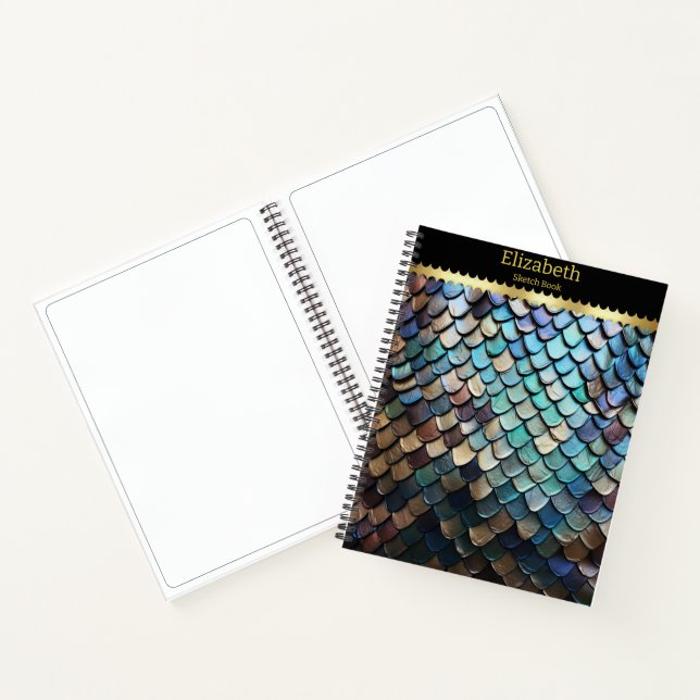 Carnet Snakeskin présente la beauté de la nature (Intérieur)