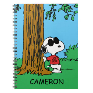 Carnet Snoopy "Joe Cool" debout