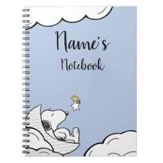 Carnet Snoopy Note Book Name Title