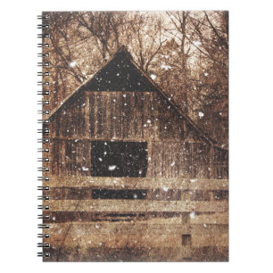 Carnet Snow Country rural Old Barn