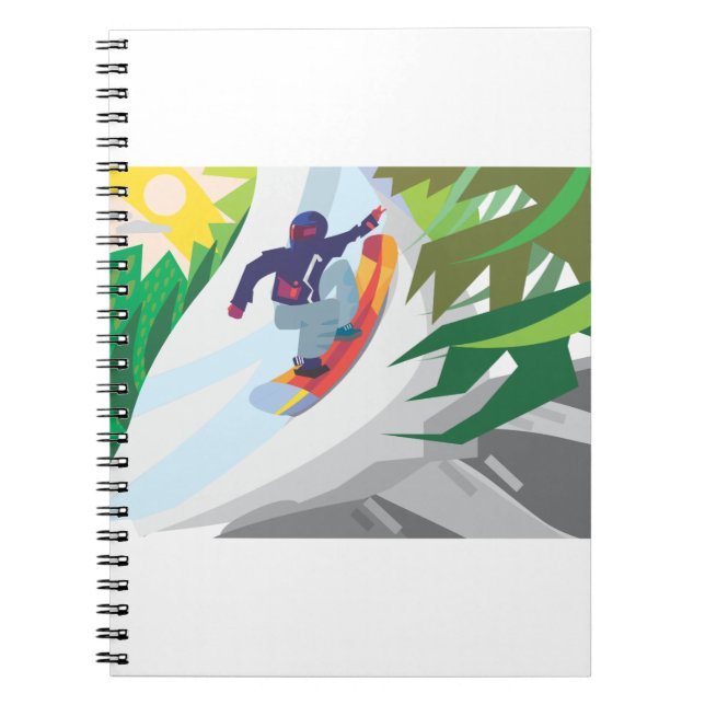 Carnet Snowboard (Devant)