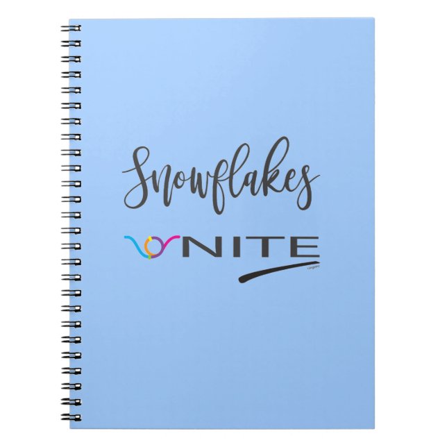 Carnet Snowflakes-Unite ! Résistance des libéraux politiq (Devant)