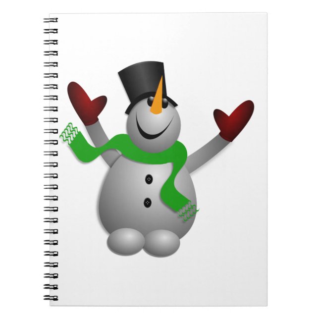 Carnet Snowman (Devant)