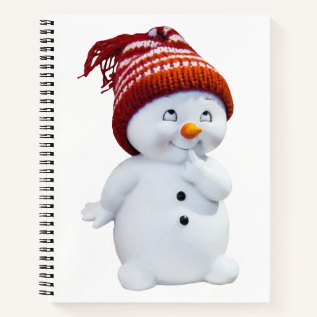 CARNET SNOWMAN JOUEUR (Devant)