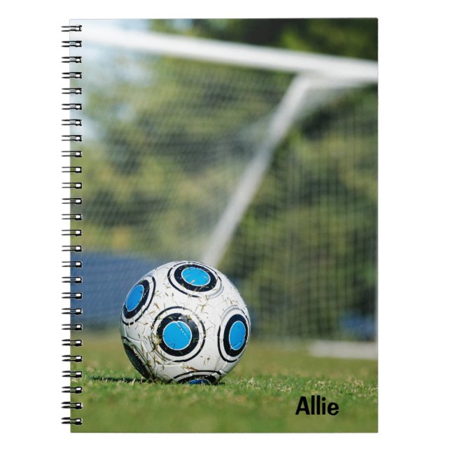 Carnet Soccer Ball avec Goal (Devant)