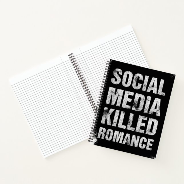 Carnet Social Media Killed Romance (Intérieur)