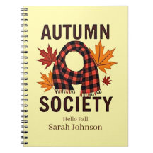 Société Automne - Lettre Plaid personnalisée Rempl